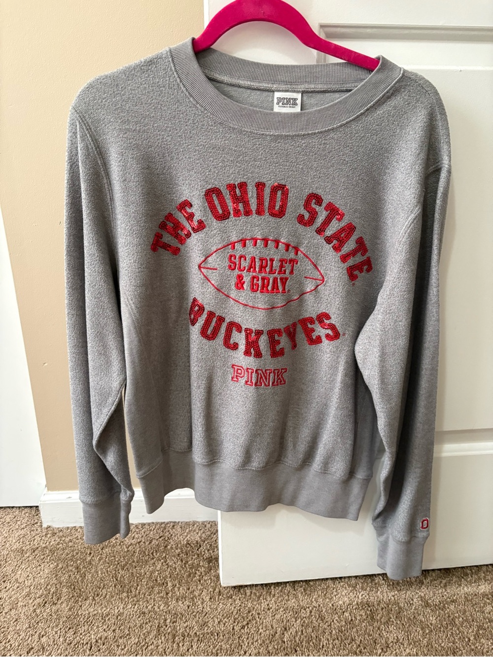Victoria’s Secret PINK OSU Buckeyes Crewneck